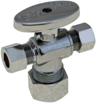 QUARTER-TURN DUAL UTLET STP (101387)