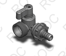 POLYALLOY WASHING MACHINE VALVE (10387)