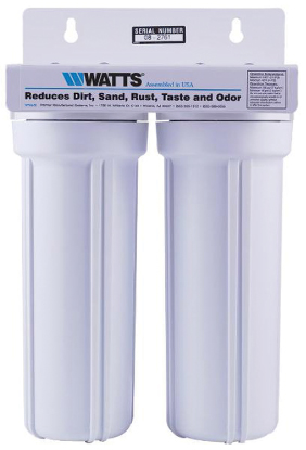 2-STAGE SEDIMENT/LEAD/ CHLORINE WATER FILTRATION SYSTEM (131100)