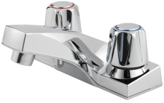 TWO-HANDLE LAVATORY FAUCET (WITH POP-UP)