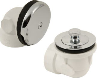 SCHEDULE 40 LIFT-AND-TURN WASTE & OVERFLOW KIT (173078)