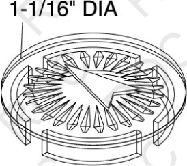 GERBER ACRYLIC INDEX BUTTONS (18020)