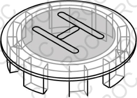 PRICE PFISTER VERVE HANDLE BUTTONS ACRYLIC (19080)