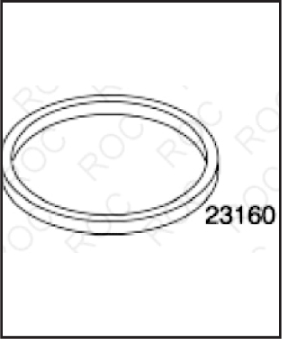 CAP THREAD GASKETS - NYLON (23161)