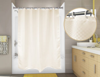 SATIN BOX SHOWER CURTAIN (2473270)