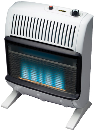 VENT-FREE BLUE FLAME HEATER (20,000 BTU/HR)