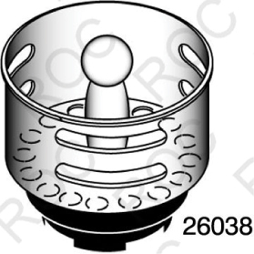 REPLACEMENT BASKET FOR JUNIOR DUO STRAINER SS (26039)