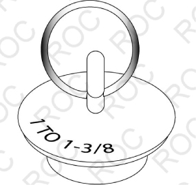 FITS ALL SINKS AND TUB STOPPERS (26114)