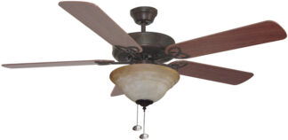 52" BUILDER DELUXE DUAL-MOUNT CEILING FAN (283021)