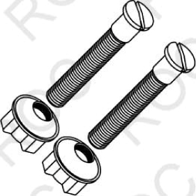PLASTIC TOILET SEAT BLOTS SOLD IN PAIRS (29281)