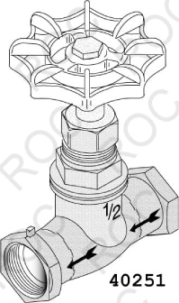 COMPRESSION STOP/GLOBE VALVE (40251)