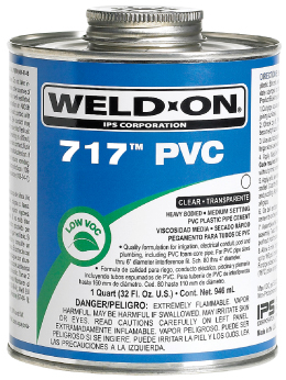 PVC 717(TM) HEAVY-DUTY CLEAR CEMENT (451177)