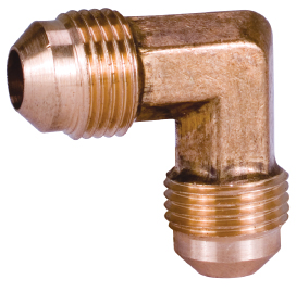 FRGED BRASS ELBW (55-8)