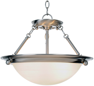 LUNAR BAY 2-LIGHT PENDANT (USES 2-100W MAX. MEDIUM (E26) BASE BULBS (NOT INCLUDED))