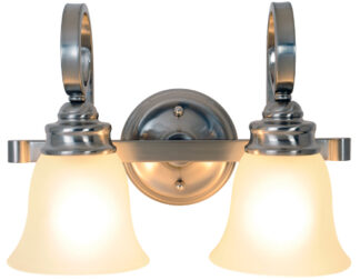 SANIBEL(TM) VANITY LIGHT FIXTURE (USES 1-100W MAX. MEDIUM (E26) BASE BULB (NOT INCLUDED))