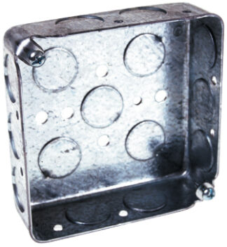 SQUARE BOX 4" (1-1/4" DEEP)