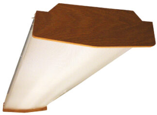 2-LAMP - 4' FLUORESCENT WRAPAROUND FIXTURE (673716)