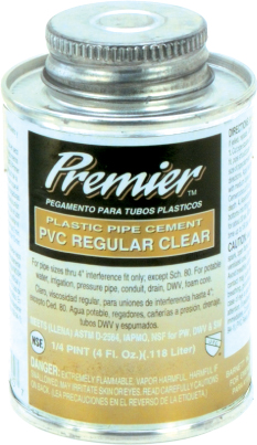 REGULAR CLEAR PVC CEMENT (70512)