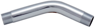 CHROME-PLATED BRASS SHOWER ARM (8" SHOWER ARM ONLY)